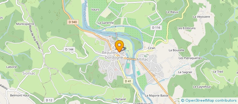 localisation de l'entreprise 879 487 957   ASTAILLAC