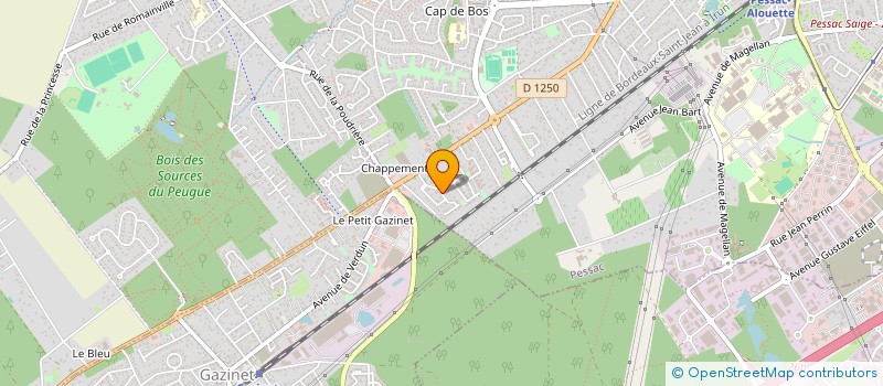 localisation de l'entreprise 879 492 692   PESSAC