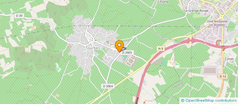 localisation de l'entreprise 879 499 663   TOURBES