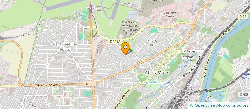localisation de l'entreprise 879 500 700  à VITRY-SUR-SEINE