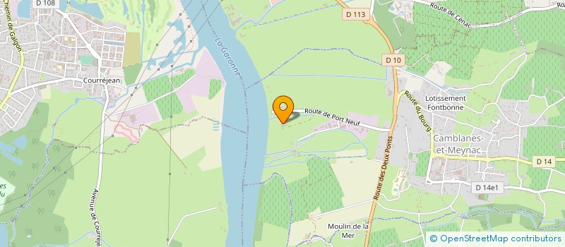 localisation de l'entreprise 879 508 786   CAMBLANES-ET-MEYNAC