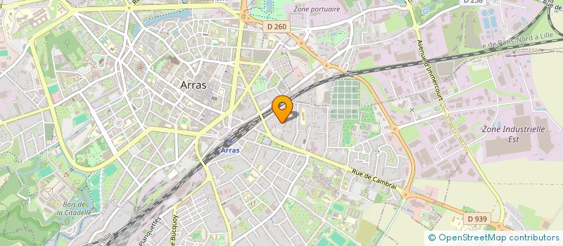 localisation de l'entreprise 879 521 136  à ARRAS