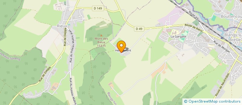 localisation de l'entreprise 879 525 905   BLANGY-SUR-BRESLE