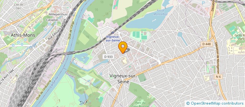 localisation de l'entreprise 879 526 473   VIGNEUX SUR SEINE