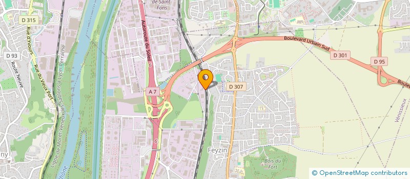 localisation de l'entreprise 879 531 267   FEYZIN