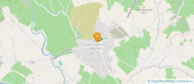 localisation de l'entreprise 879 532 125   MURVIEL-LES-BEZIERS