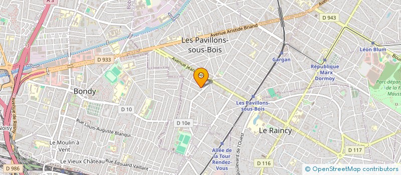 localisation de l'entreprise 879 539 971   LAGNY-SUR-MARNE