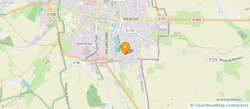 localisation de l'entreprise 879 568 988   MAMERS