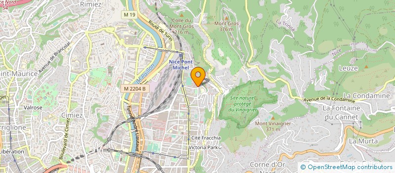 localisation de l'entreprise 879 573 632   NICE