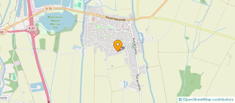 localisation de l'entreprise 879 596 294   ARC-SUR-TILLE