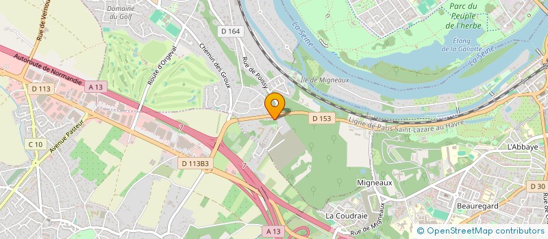 localisation de l'entreprise 879 607 901   VILLENNES-SUR-SEINE