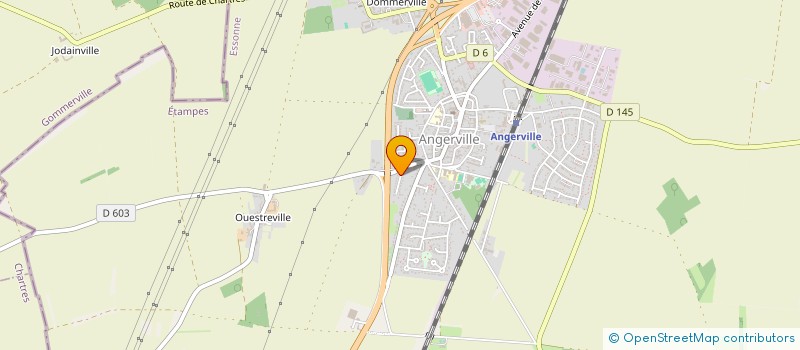 localisation de l'entreprise 879 633 873 à ANGERVILLE