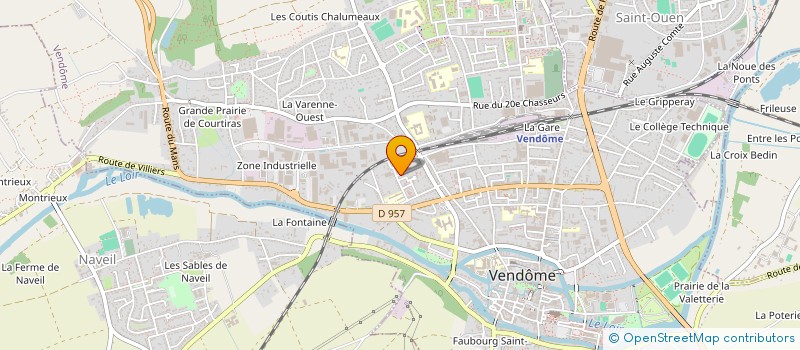 localisation de l'entreprise 879 635 902   VENDOME