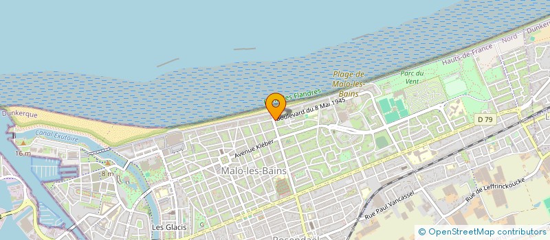 localisation de l'entreprise 879 636 835 à DUNKERQUE