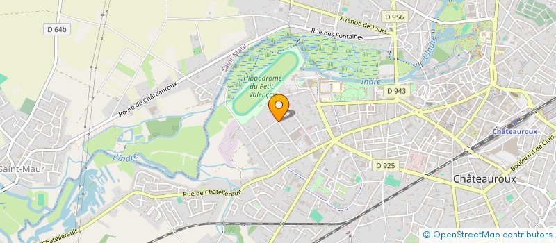 localisation de l'entreprise 879 640 449 à CHATEAUROUX