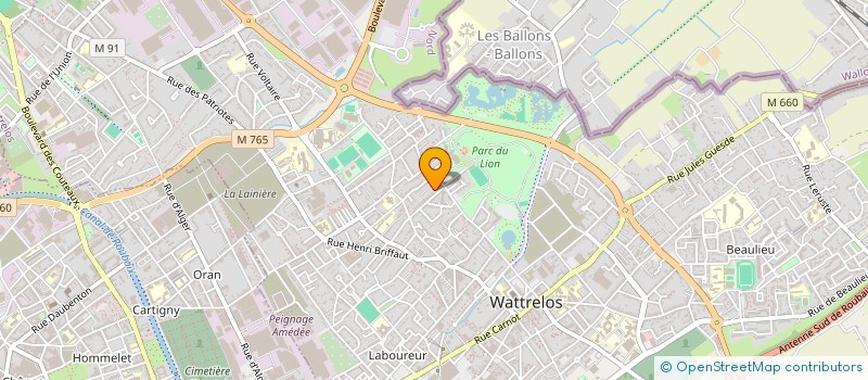 localisation de l'entreprise 879 642 148   WATTRELOS