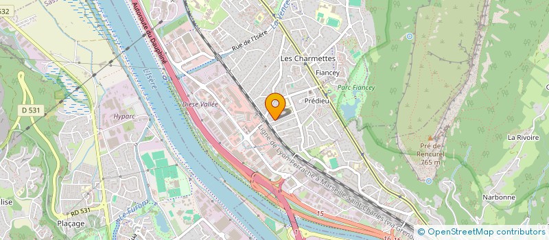 localisation de l'entreprise 879 663 565   SAINT-EGREVE