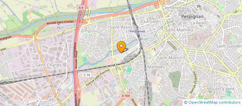 localisation de l'entreprise 879 678 605   CABESTANY