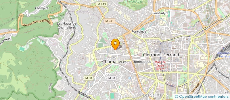 localisation de l'entreprise 879 681 203   CHAMALIERES