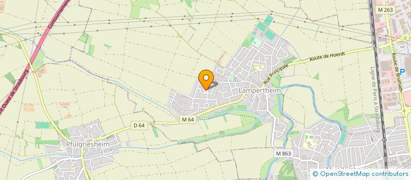 localisation de l'entreprise 879 687 184   LAMPERTHEIM