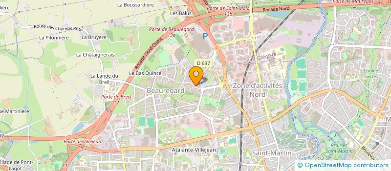 localisation de l'entreprise 879 689 800   RENNES