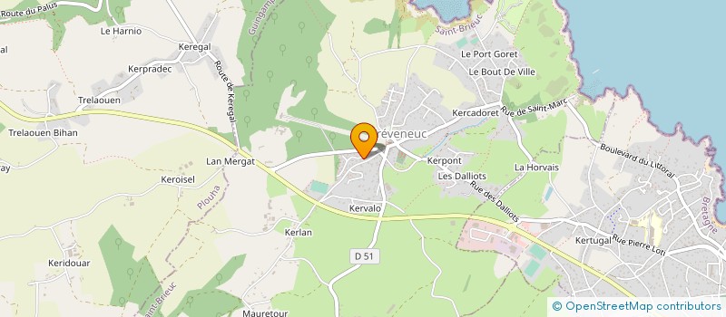 localisation de l'entreprise 879 705 135   PLOUBAZLANEC