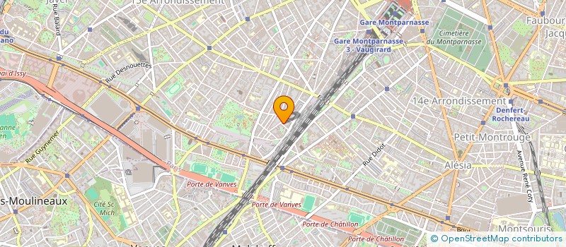 localisation de l'entreprise 879 719 953  à CLICHY