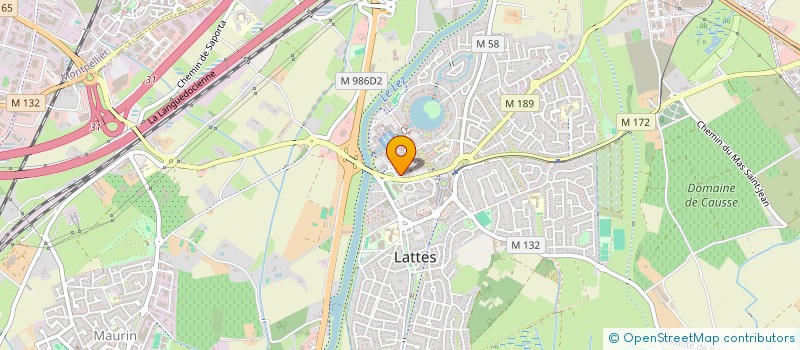 localisation de l'entreprise 879 726 552  à LATTES