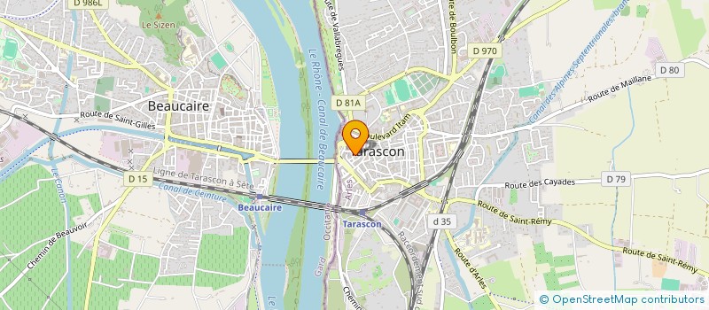 localisation de l'entreprise 879 743 474   BEAUCAIRE