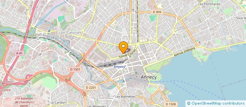 localisation de l'entreprise 879 755 296 à ANNECY