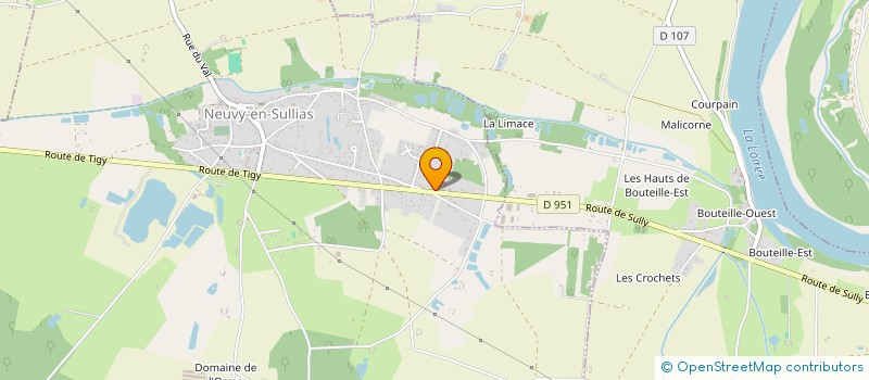 localisation de l'entreprise 879 756 989 à NEUVY-EN-SULLIAS