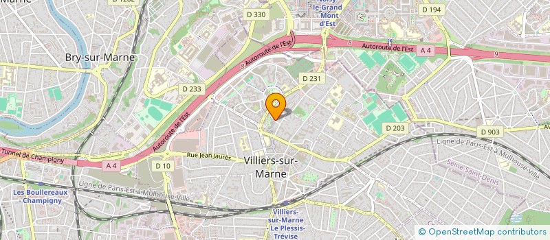 localisation de l'entreprise 879 760 007  à VILLIERS-SUR-MARNE