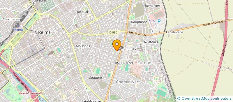 localisation de l'entreprise 879 765 865   REIMS