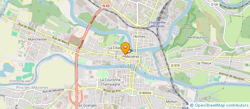 localisation de l'entreprise 879 768 042   CHARLEVILLE-MEZIERES