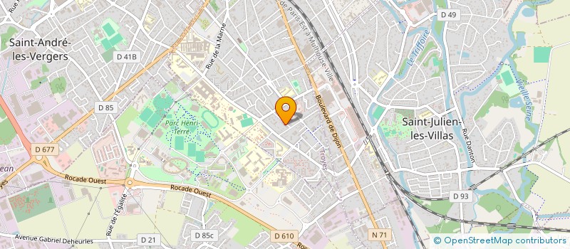 localisation de l'entreprise 879 789 469   TROYES