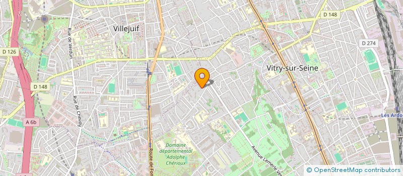 localisation de l'entreprise 879 799 559 à VITRY-SUR-SEINE