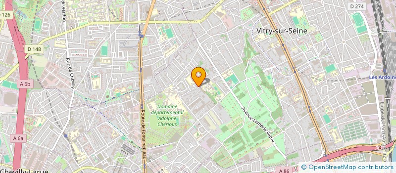 localisation de l'entreprise 879 800 332 à DRANCY