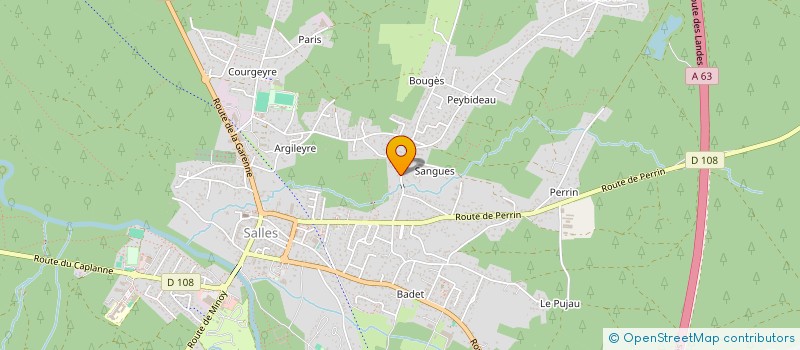 localisation de l'entreprise 879 807 105   LA TESTE-DE-BUCH