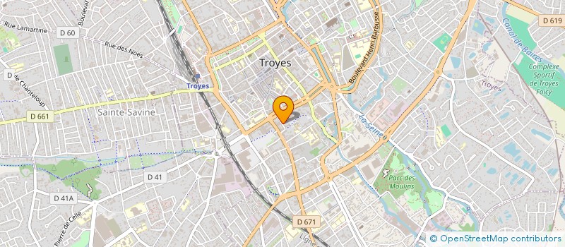 localisation de l'entreprise 879 816 809   LA CHAPELLE-SAINT-LUC