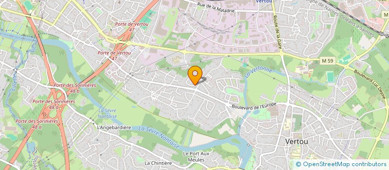 localisation de l'entreprise 879 820 629   VERTOU