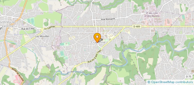 localisation de l'entreprise 879 839 736   NEUVILLE-SUR-SAONE