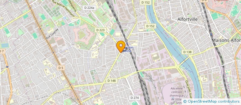 localisation de l'entreprise 879 848 331 à MAISONS-ALFORT
