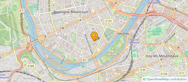 localisation de l'entreprise 879 872 042 à BOULOGNE-BILLANCOURT