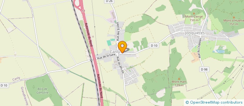 localisation de l'entreprise 879 885 606   CANLY