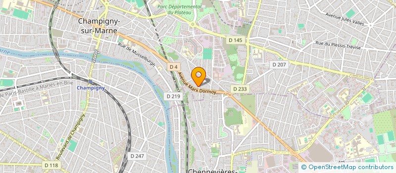 localisation de l'entreprise 879 890 341 à CHAMPIGNY-SUR-MARNE