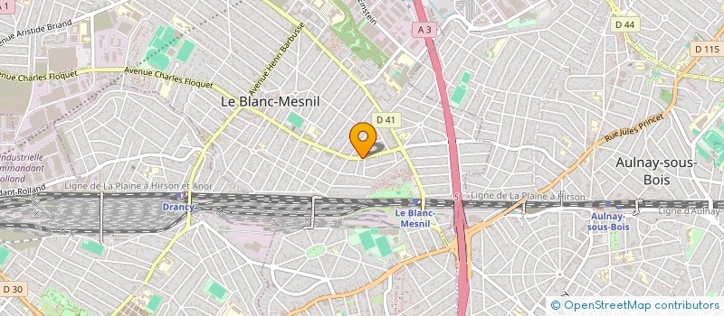 localisation de l'entreprise 879 892 511 à LE BLANC-MESNIL