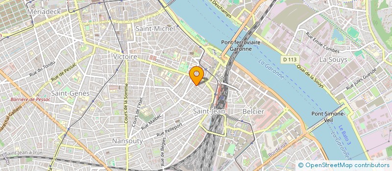 localisation de l'entreprise 879 898 310   BORDEAUX