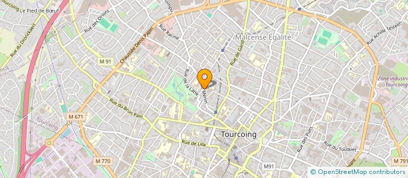 localisation de l'entreprise 879 910 206   ROUBAIX