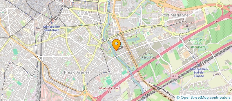localisation de l'entreprise 879 922 839   MONTPELLIER
