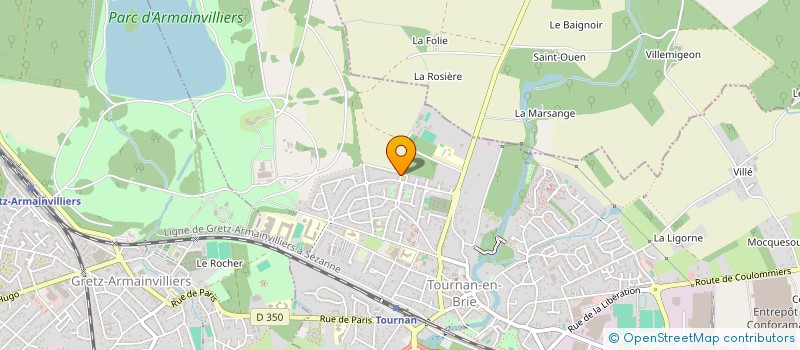 localisation de l'entreprise 879 926 145   TOURNAN-EN-BRIE